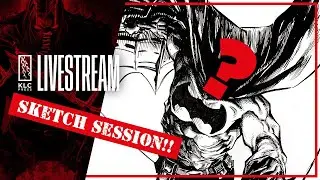 Drawing the BEST version of Batman! w/Scott Snyder | Ryan Stegman Art Livestream