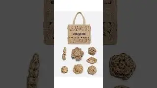 Christian Dior crochet bag free pattern
