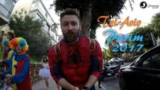 Tel-Aviv, Purim 2017 (GoPro 5) HD