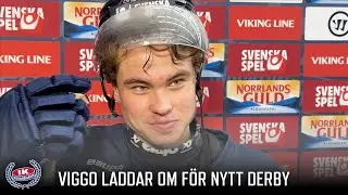 Matchvinnaren Viggo snackar upp Nybro away