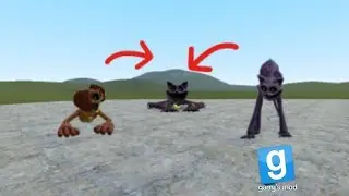 Uniting Catnap And dogday Monsters and getting New Catday Poppyplaytime in Gmod!