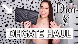 DHGATE HAUL AND REVIEW | YSL, DIOR | Luxury Designer Haul Dupes