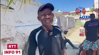 Abitan nan rue Alexandre petion ki nan vil p&ograve;dep&egrave; rele sekou pou la meri vini netwaye kanal la 