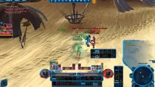 SWTOR: Outlaw's Den Clutch Tanking/Heals... 4v2
