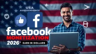 How to Get USA Audience on Facebook Page | Facebook Monetization Full Course 2026 | Earn in Dollars