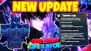 One Fruit Simulator NEW SOLO LEVELING UPDATE (BLOOD RED COMMANDER, SHADOW TOKENS/FRAGMENTS & MORE!