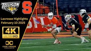 Towson vs Syracuse | 2025 4K Lacrosse