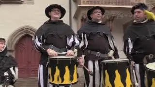 68. Duhlendorfer Karneval - Große Eröffnung auf dem Markt Neustadt an der Orla