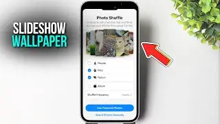 Как создать слайд-шоу обоев на iPhone