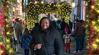 Saks Fifth Ave Light Show, Coach Shopping and Michael Kors sipping. 