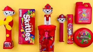 Paw Patrol Treats Opening Funny Candy ASMR I Sweets & Toys Unboxing