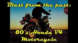 Honda's insane complicated V4. Cindy Lauper approves.