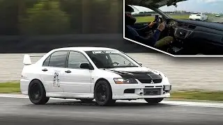 400HP Mitsubishi Lancer Evo IX RS OnBoard at Adria Raceway 2021 | Best Lap 2'02''.20