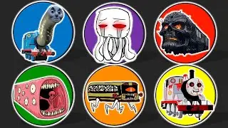 MONSTER COLLECTION!! Thomas Centipede, Ghast Monster, Ghost Train, Train Eater, Bus Eater, Timothy