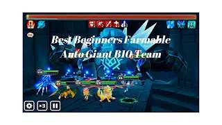 Summoners war - Best Farmable Beginner Auto Giants B10 Team