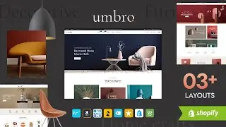 Umbro - Home D&eacute;cor & Furniture - Shopify OS2.0 Theme - TemplateTrip