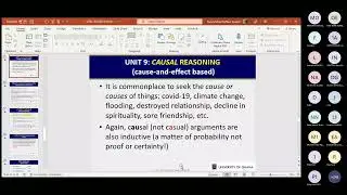 2022 UGRC 150 Unit 9 (Causal Reasoning)