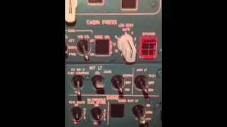 A330 Overhead Panel - Interior Lights
