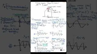 class 9th physics ch sound handwritten notes 🩺💯#physics #notes #youtube
