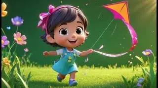 Where Did My Ribbon Go Asks Little Kite | Nursery Rhymes for Kids & Baby Songs