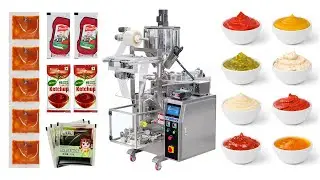 Multifunction Pet Food Cat Strips 3/4 Side Seal Sachet Packing Machine