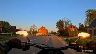 Sunset ride through incredibly charming Belgium from Paal via Beringen to Leopoldsburg
