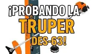Probando la Desmalezadora Truper DES-63 | ¿Vale la Pena?