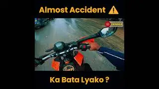 Almost Accident ⚠️ | Suroojs