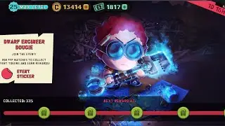 Dwarf Engineer Dougie Token Event Pack opening. South Park Phone Destroyer