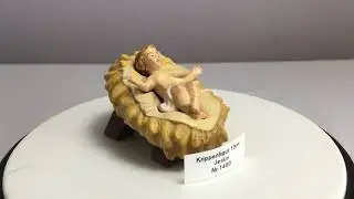 Krippenfigur aus Holz -Jesus