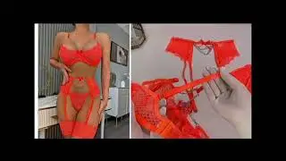 Sexy Lingerie Sets with Garter Belt for Women Valentines Days#amazon #fashion #style #lingerie#sexy