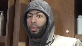 Anthony Davis Postgame Interview / Pelicans vs Jazz