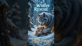 The Wolf & The Cub &ndash; A Winter Bond of Kindness | #AnimatedStory | #SnowyTale | #JBRFamily