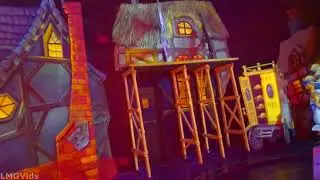 [HD] Low Light Reverse POV* Mr  Toad's Wild Ride Disneyland Full Complete Ridethrough