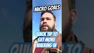 Micro Goals That Actually Work: #Walk 1 Mile a Day Without Big Time Blocks! 🚶&zwj;♂️#carnivorediet