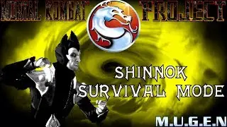 Mortal Kombat Project 4.1 Season 2 Final: Shinnok Survival Mode (MUGEN) (1080p 60fps)