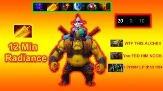 Alchemist Pro Gameplay | 12 MIN Radiance | Dota 2 pro