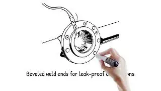 Flange options for Metal Expansion Joints such as Plate Flanges, Forged Flanges, Beveled Weld Ends,
