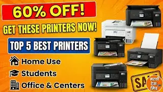 Top 5 Ink Tank Printer All in One wifi Printer with 60% discount: बेस्ट 5 Ink Tank प्रिंटर