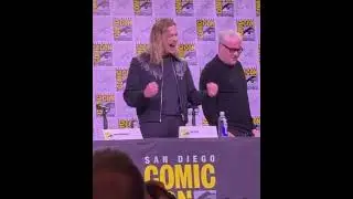 Sam Reid Cheering Jacob Anderson at The San Diego Comic Con Panel 2025 video  