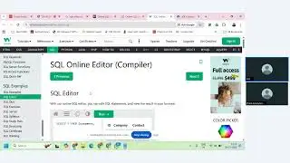 Data Analytics Course Batch107 SQL Training : Session 1