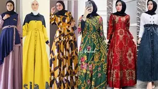 STYLE MODEL GAMIS SIMPLE DAN  ELEGAN 2021 DENGAN MODEL GAMIS JUMBO SUPER ADEM