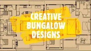 CREATIVE BUNGALOW DESIGNS | CADBULL FILES |