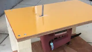 DIY ジグソーテーブルの作り方 Making Jigsaw table.