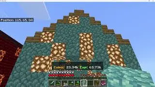 Minecraft Lifeboat Skyblock Ep6 building enchanting room!