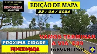 330-  MAPA EXTREME V1.4 - ETS 2 1.50 ? - VAMOS TERMINAR A VIA E89 | 23 - 04- 2024  |