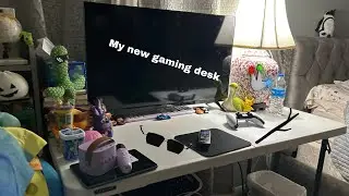 My new gaming desk