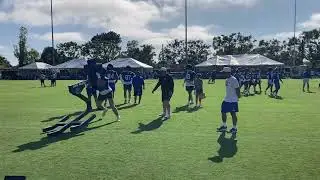 Watch Rams 2025 Training Camp Highlights Day One