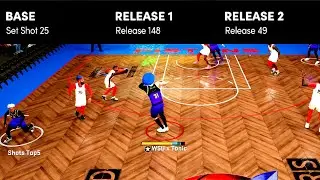 GLITCHED 7'2 STRETCH BIG + SET SHOT 25 NBA 2K22!