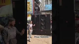 3&times;15 4 Top 4 Bass amplifier mixer full Bumper setup price 1,60,000  #shorts #viral #video #kolkata